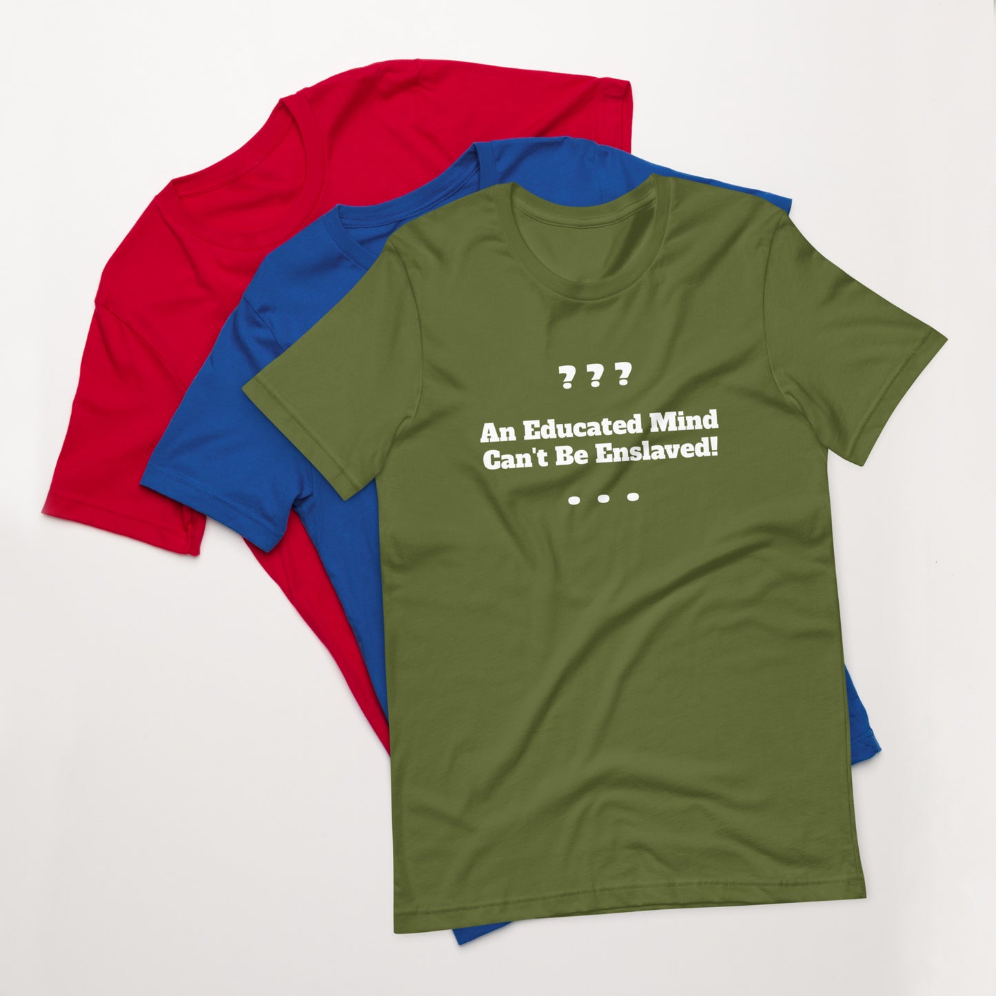 Unisex Educated Mind T-Shirt | Mind T-Shirt | Totally Your Stitch
