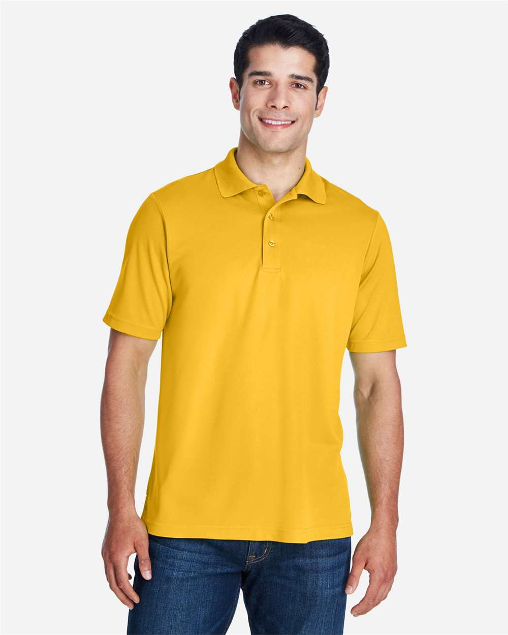 CORE365 men polo - Campus Gold