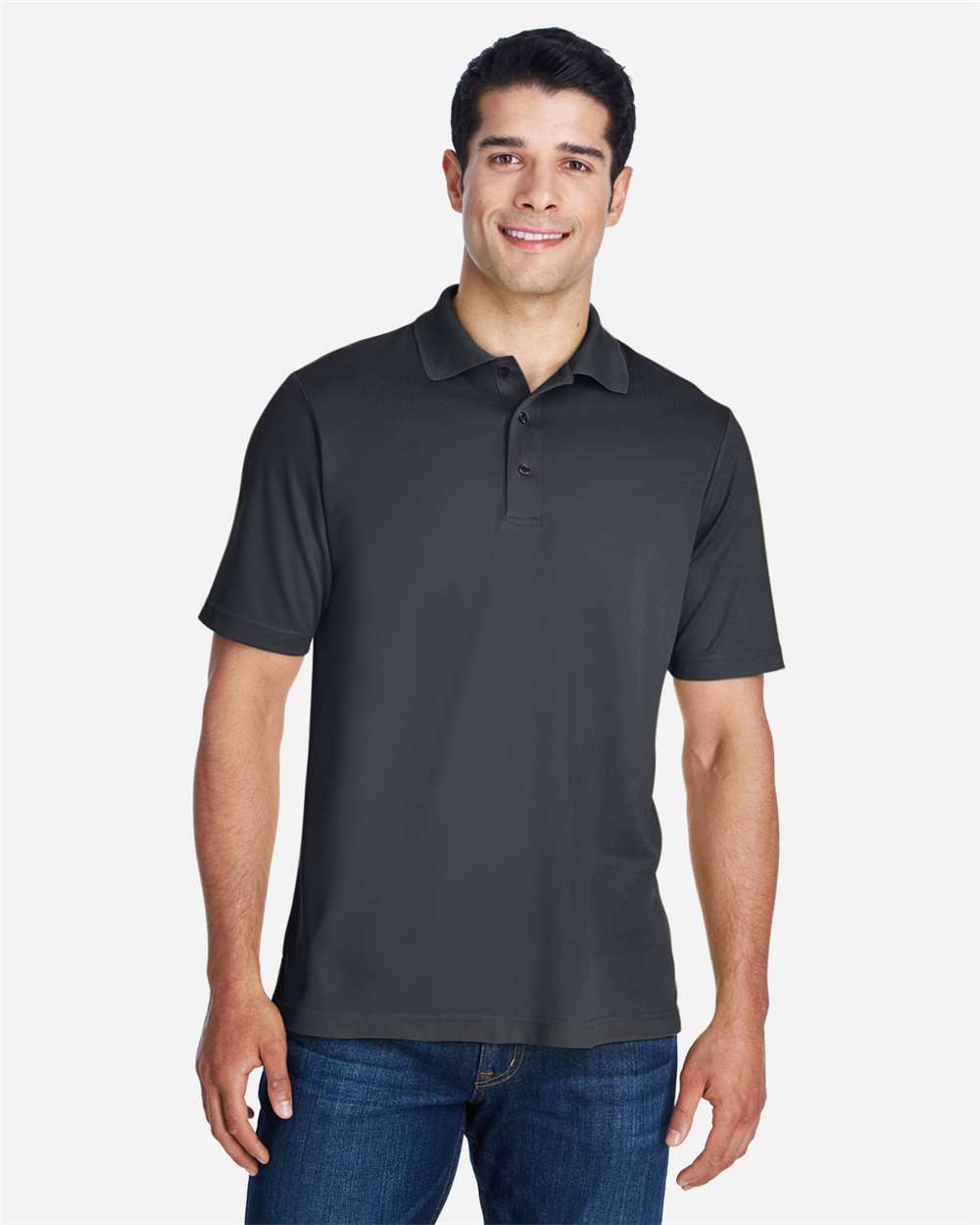 CORE365 men polo - Carbon