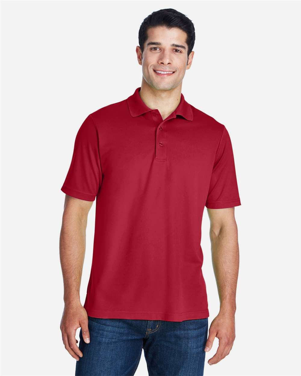 CORE365 men polo - Classic Red