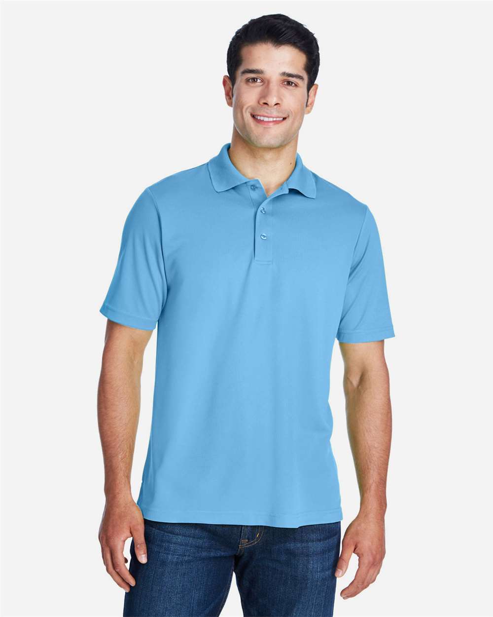 CORE365 men polo - Columbia Blue