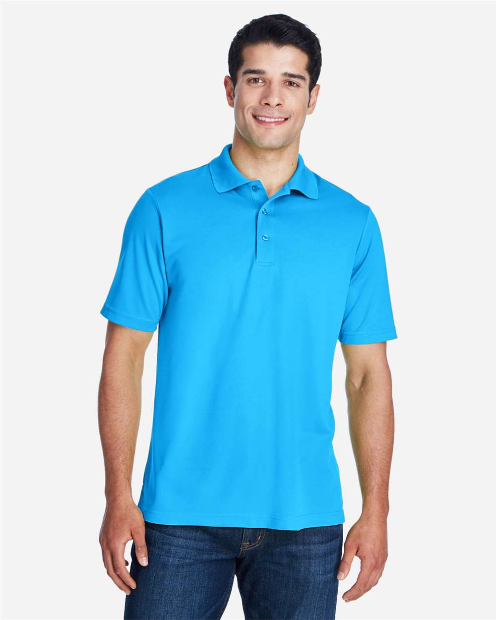 CORE365 men polo - Electric Blue