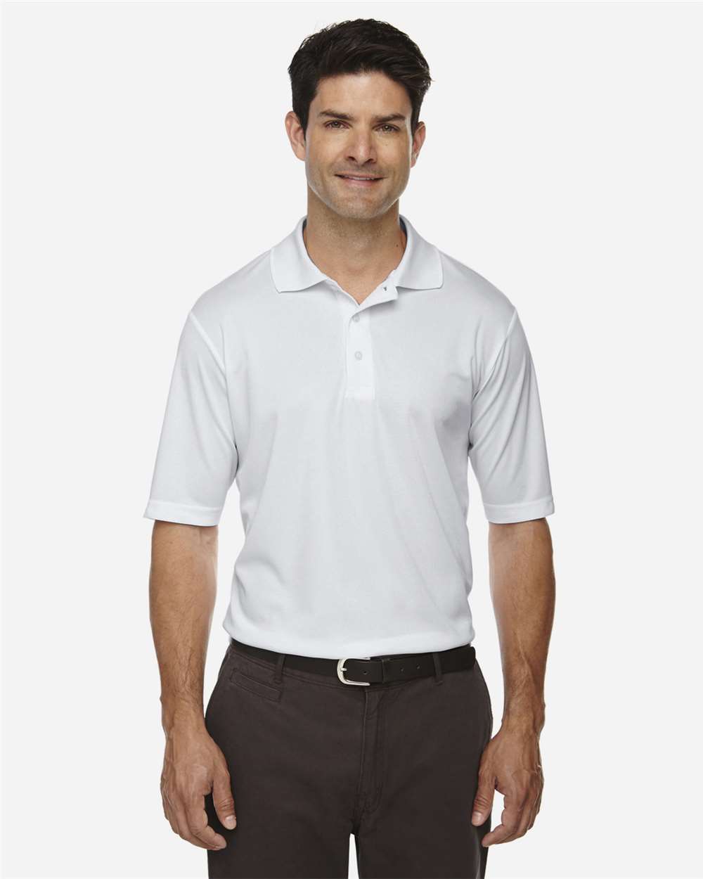 CORE365 men polo - Platinum