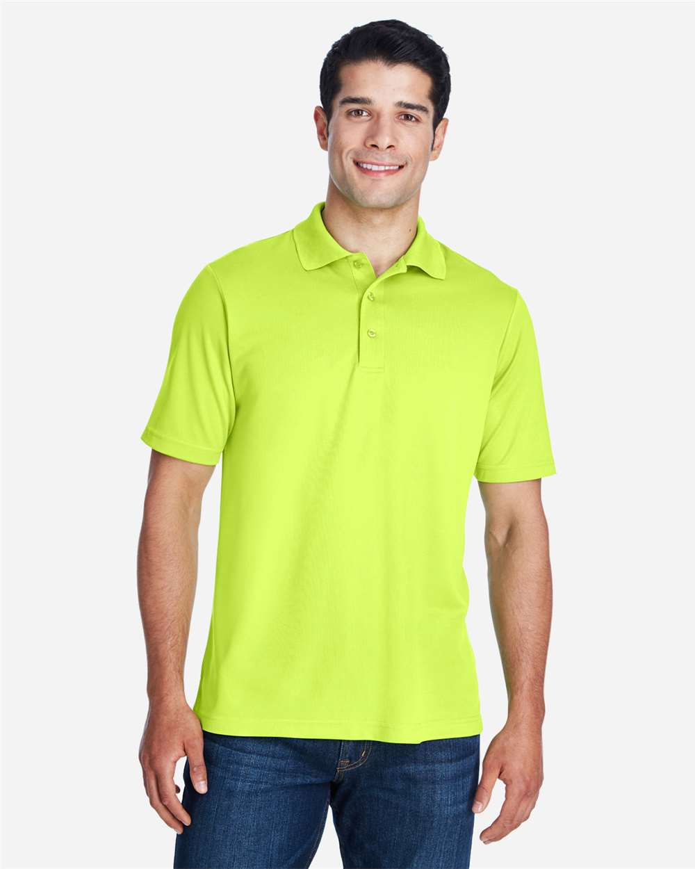 CORE365 men polo - Safety Yellow
