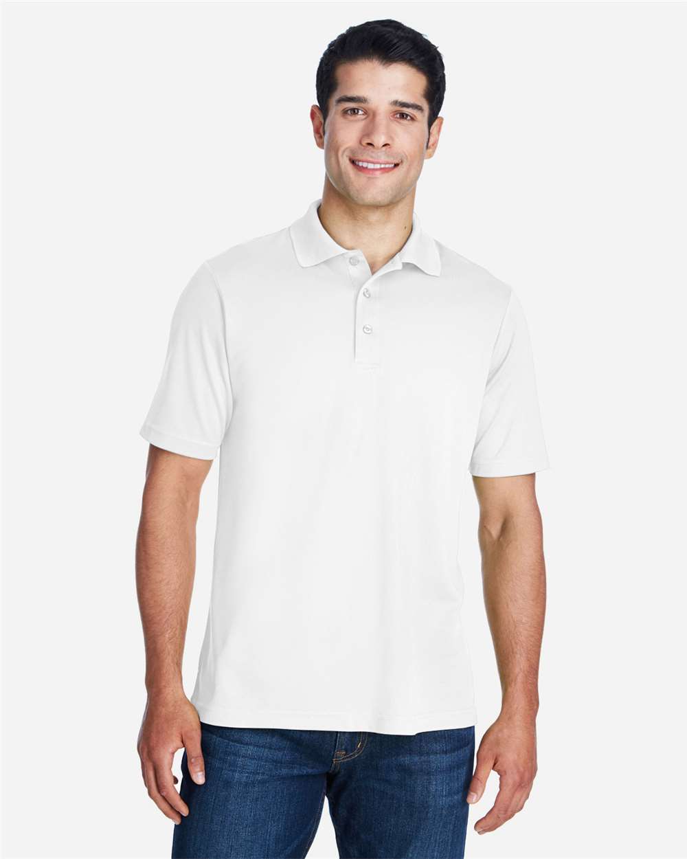 CORE365 men polo - White