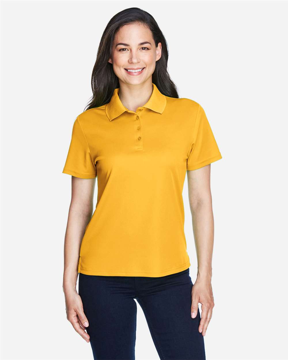 CORE365 women polo - Campus Gold