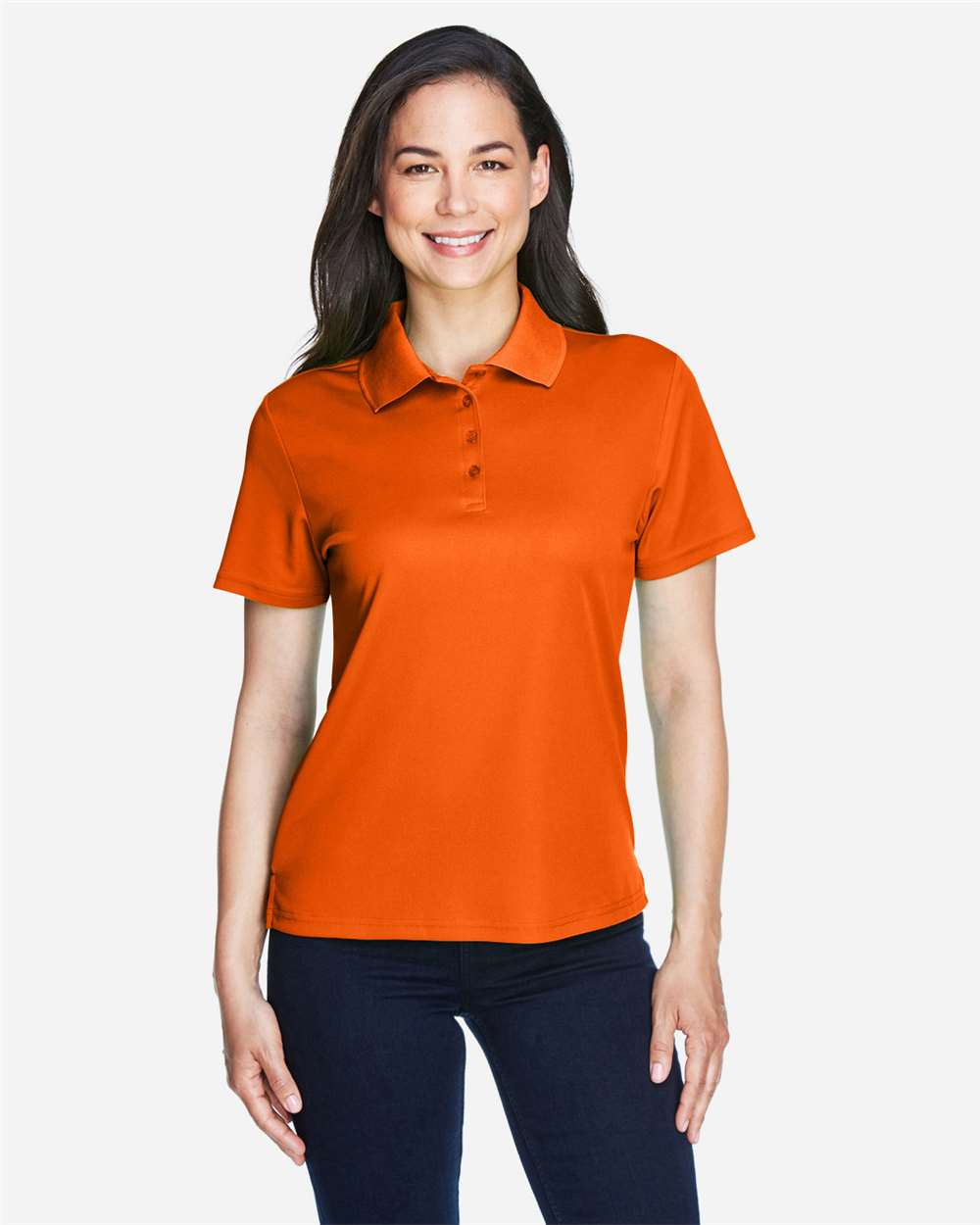 CORE365 women polo - Campus Orange