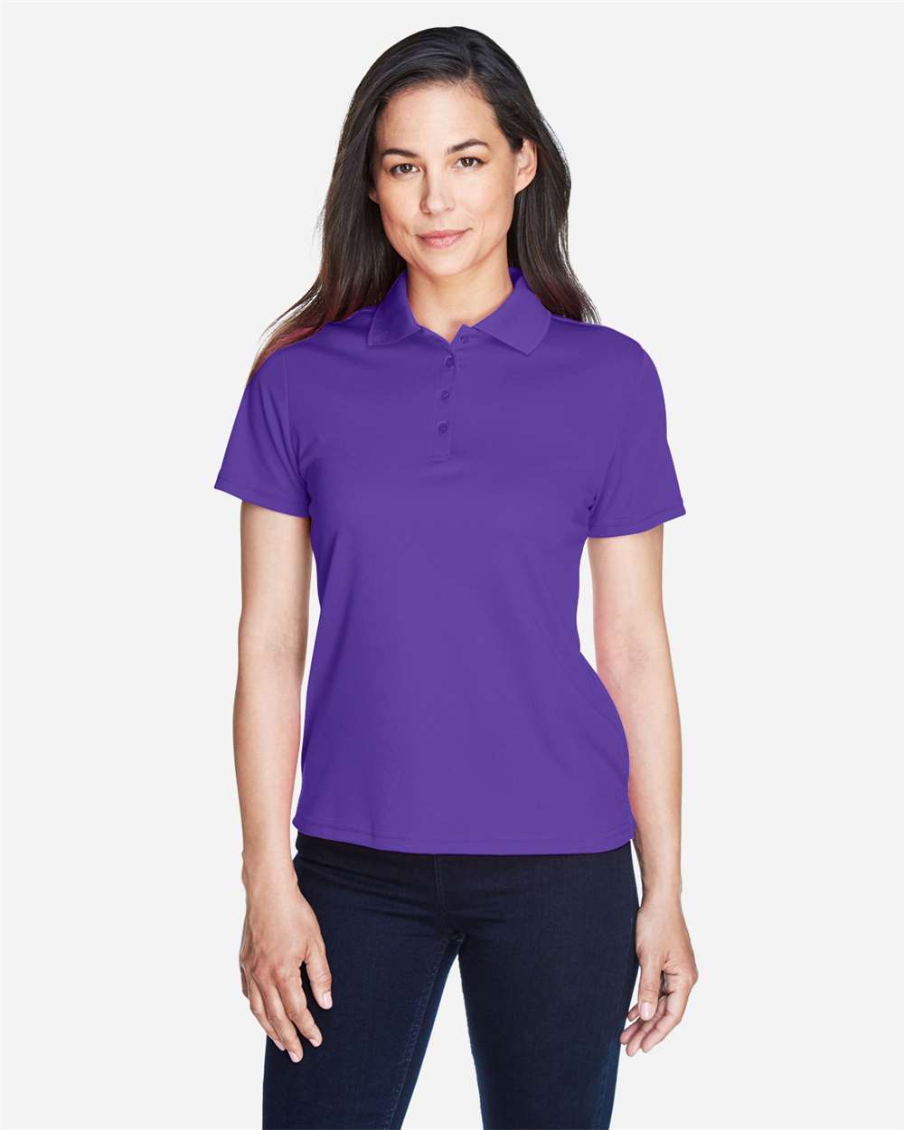 CORE365 women polo - Campus Purple