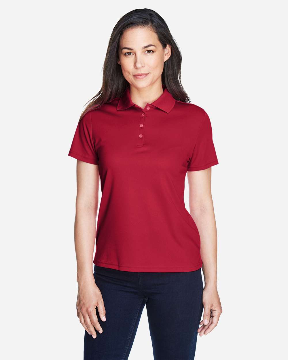 CORE365 women polo - Classic Red