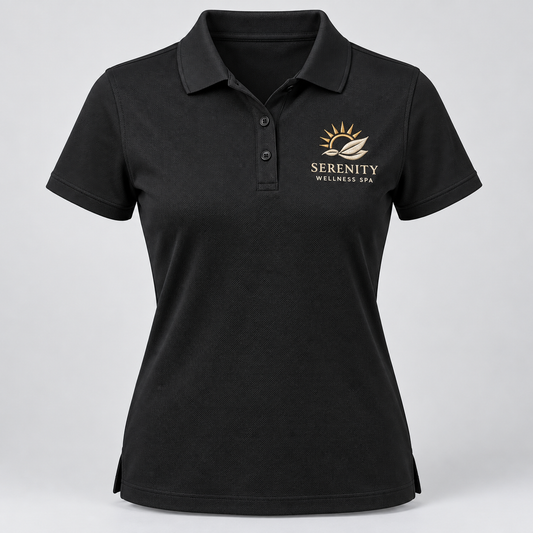 CORE365 women polo - Black