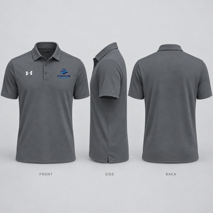 Under Armour 1370399 Men’s Tech Polo with Custom Embroidered Logo