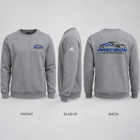Adidas AT200 Men’s Fleece Crewneck Sweatshirt with Custom Logo or Text