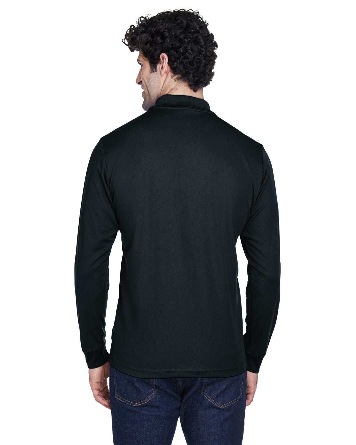 Long Sleeve Polo Shirt With Custom Business Logo Embroidered - Men