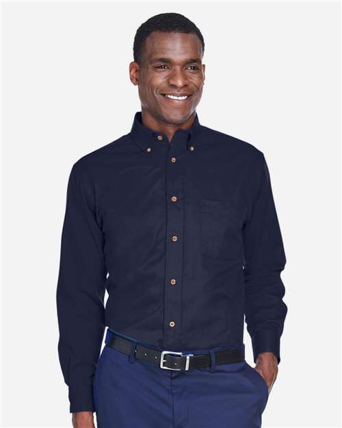 Men's Long Sleeve Shirt w/ Logo Embroidered