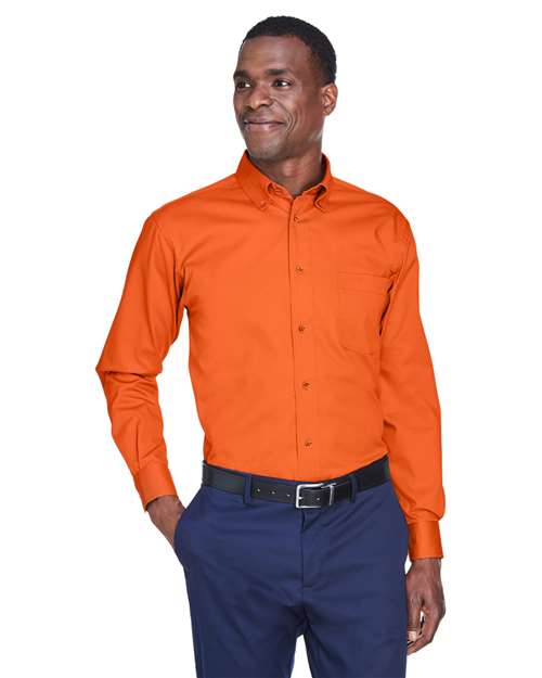 Men's Long Sleeve Shirt w/ Logo Embroidered
