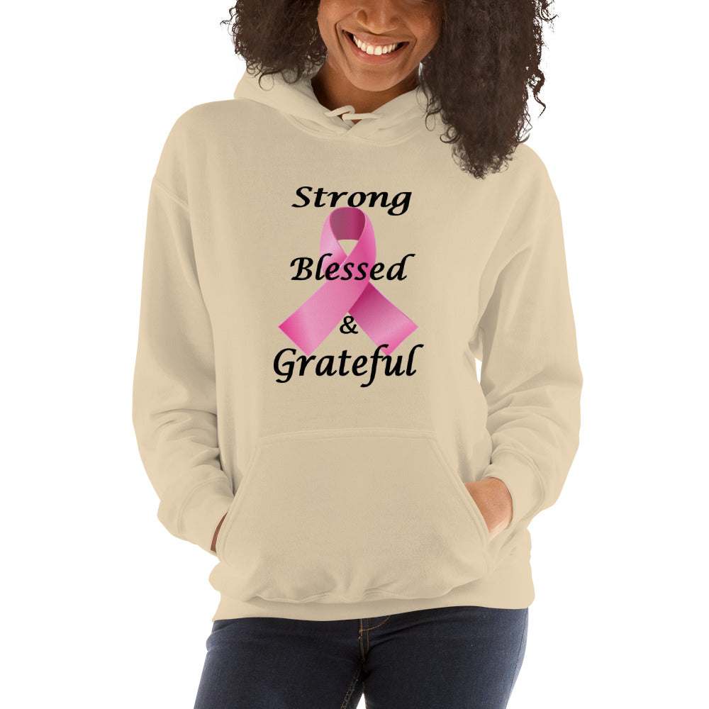 Unisex Blessed And Grateful Hoodie - Inspirational Printed Hoodies