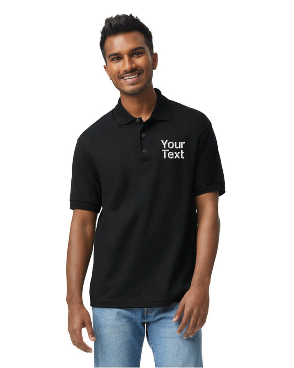 Men's Classic Polo Shirt | Classic Polo Shirt | Totally Your Stitch